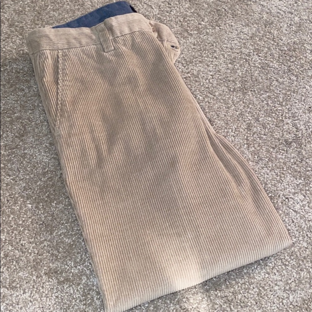 Nautica tan corduroy pants